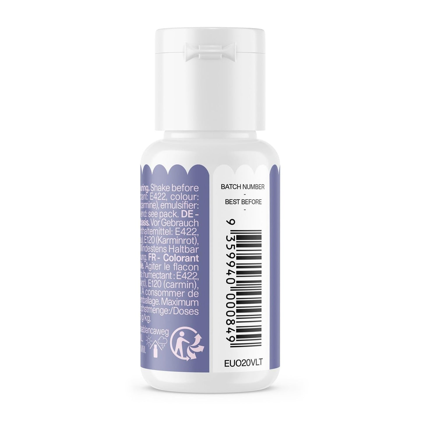 Oljebaserad matfärg Color Mill Blend Violet - Livsmedelsfärg för choklad, fondant, muffins, kakor, bakning, macaroons - Matfärg för dekoration av tårtor - 100 ml