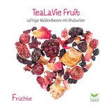 Tealavie - Te för barn utan socker - Jordgubbar och rabarber (200 g) Tealavie Frukt - Lös fruktte