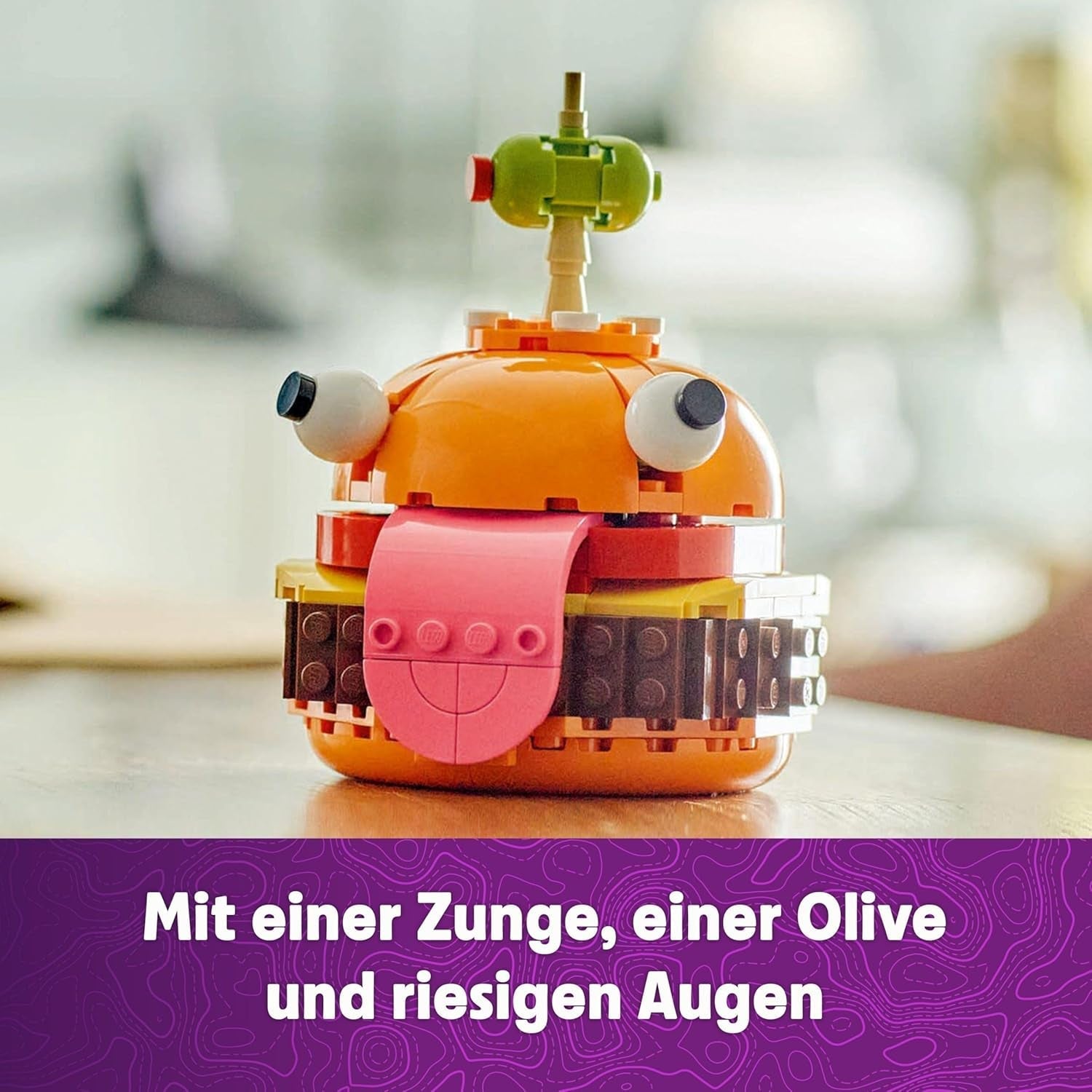 LEGO Fortnite Durrr Burger, Byggset för videospel för spelare 9+, Displaymodell, Samlarfigur, Present för barn, tonåringar och vuxna, Samlarföremål 77070 Byggset Besuche den LEGO-Store