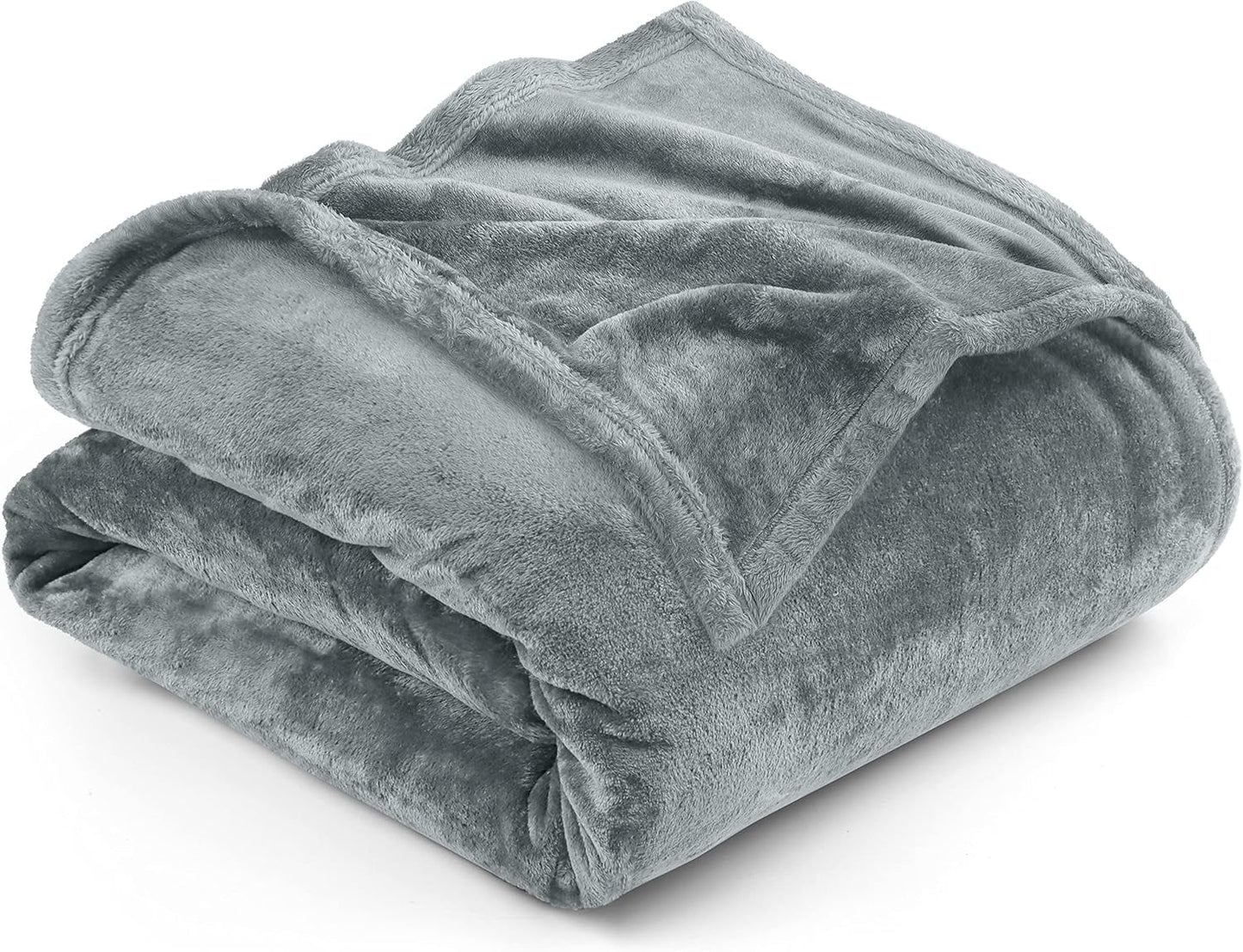 Utopia Sängkläder Mysig fleecefilt [228X228 Cm, Grå] Mjuk, lätt, varm och fluffig filt Bekväm och andningsbar filt för bäddsoffa Bäddsoffa och filtar Besuche den Utopia Sängkläder-Store Grå Ask 200X150 Cm