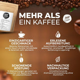 Premium Bio Kaffeebohnen 1000g, 100% Honduras Hochland Arabica Kaffeebohnen Bio - Köstlich, mild, säurearm - Bio Kaffee ganze Bohnen - Ideal as Kaffeebohnen Vollaautomat - 360° Rundum Ehrlich