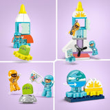 LEGO DUPLO 3-i-1 rymdfärja Massor av äventyrsrymdset Raketleksak för barn Byggnadsvetenskapsleksak Tidig utvecklingsmotorik Present för 3-åringar 10422 Byggset Beuche den LEGO-Store