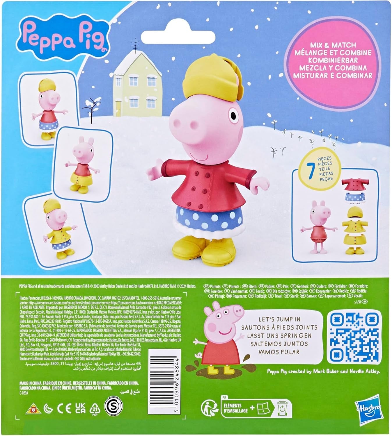 Peppa Pig Kul Peppa Pig dress-up figur