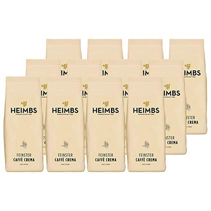 Finest Caffè Crema, hela bönor 500g, förpackning om 12
