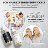 Hairlexier Hair Growth Remedy for Women - Rosmarin Hårolja, Ricinolja Hårolja, Lavendelolja, Naturligt hårserum mot diffust håravfall, Stödjer hårväxt, Vegansk & Ekologisk + Arbetsbok Hårvård Naty Shop