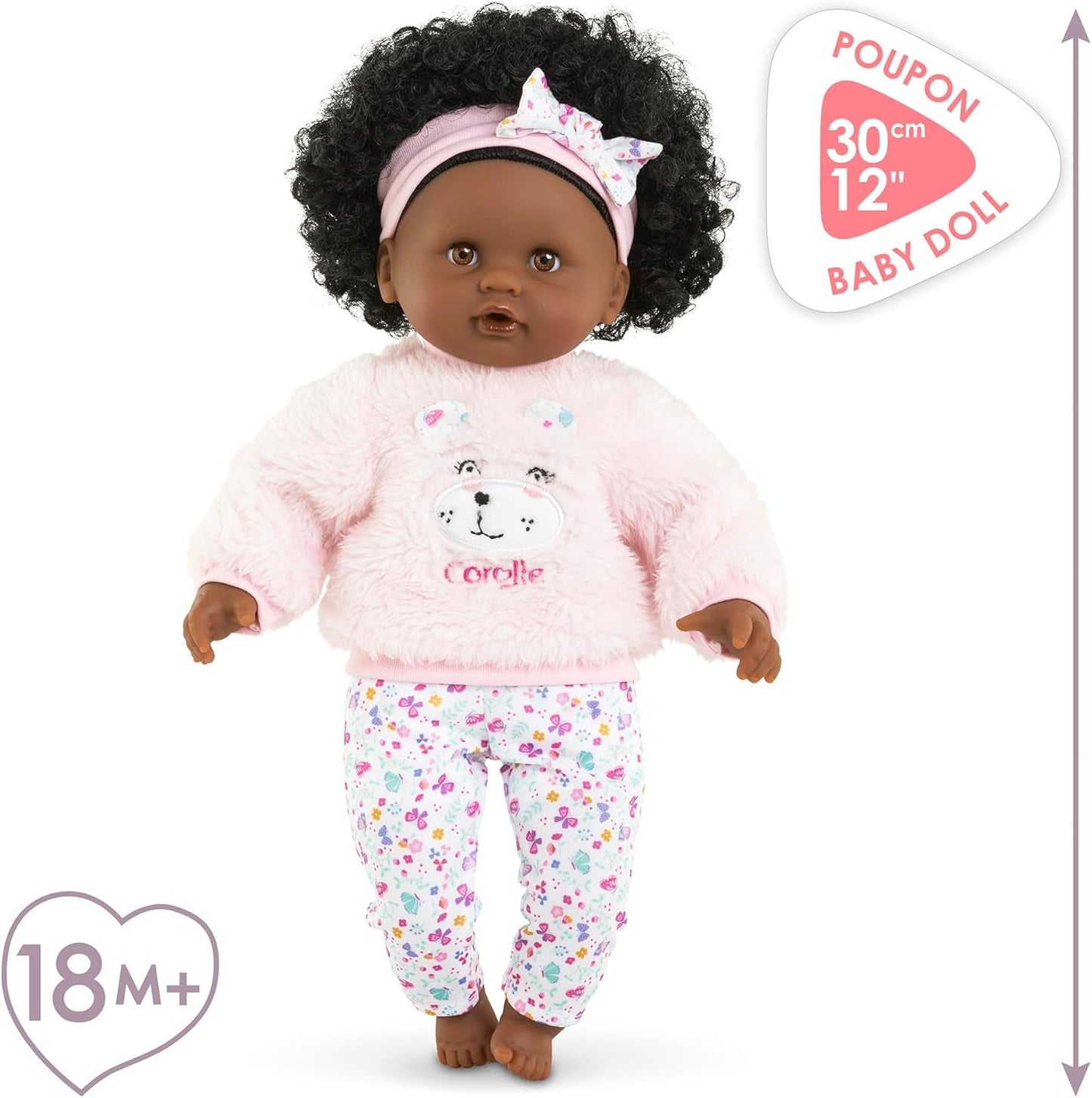 Corolle - Min första babydocka, Baby Calin Caroline, 30 cm, från 18 månader, 9000100820