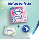 Colcasa Care & Protect 3 X 12 toalettpapper med luktblocksteknologi, neutraliserar dåliga lukter, 36-rullars paket, 3-lagers, fräscht doftande rosa rullar