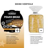 Layenberger Prower Bread Walnut, Eiweiß- Und Ballaststoffquelle, Ohne Konservierungsmittel, Ohne Hefe, Ohne Mehl, Mit 14G Protein Pro 100G, (1 X 500G) Blandning för bakning och matlagning Naty Shop