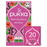 Pukka | Blandning av ekologiska smaksatta teer "Vanilla Chai" | Kanel, ingefära och vanilj | Te för en njutning med naturlig sötma | Förpackning om 1 | 20 tepåsar