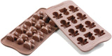 Silikomart 191827, Chokladpraliner, Änglar, Övriga köksmodeller Naty Shop 10,5X10,5X3 Cm