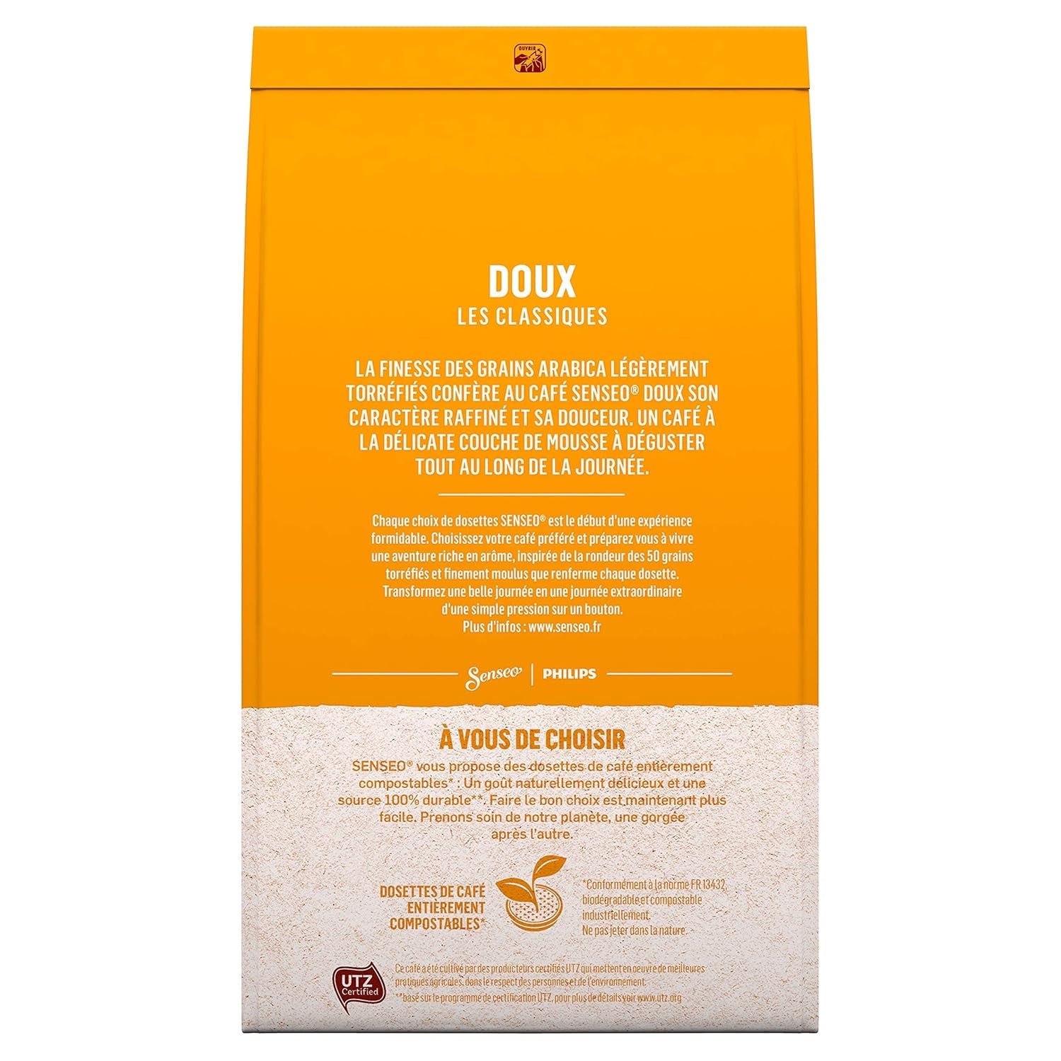Senseo Kaffeepads Doux Sanft 54 pads