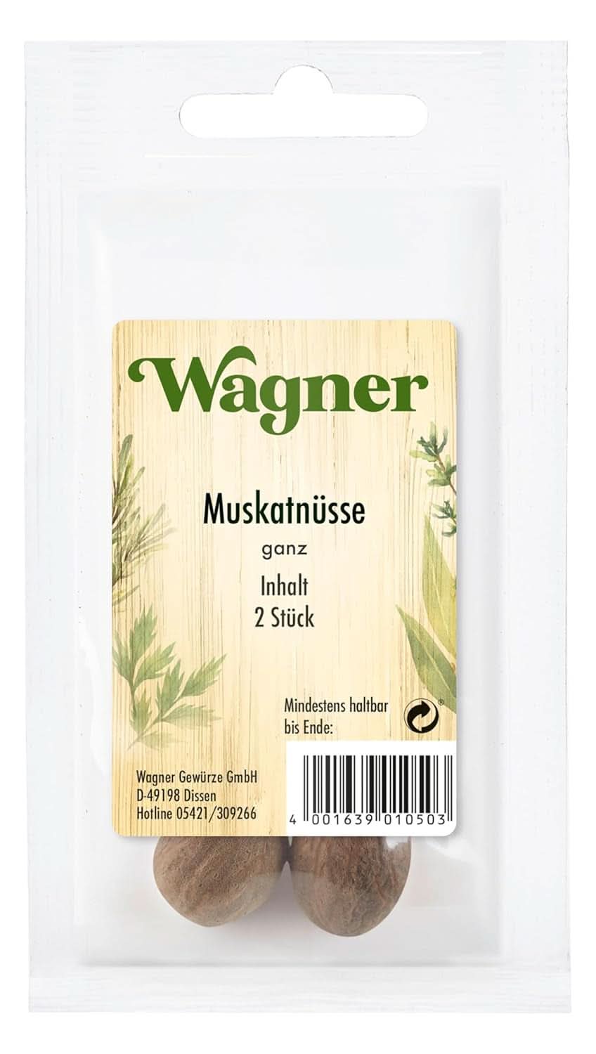 Orostad muskotnöt | 2 stycken i en påse Condimente Naty Shop