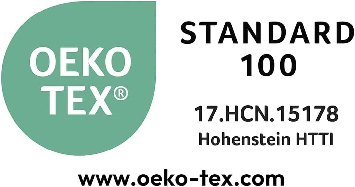 Maximex visco nackstödskudde, Andas stödkudde med ergonomisk skumfyllning, Höjd- och höjdjusterbar nackstödskudde för en vilsam sömn, Med aloe vera Naty Shop standardkuddar
