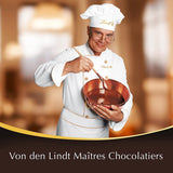 Lindt Chocolate Dark Chocolate Sticks LINDOR | 24 chokladkakor x 37g | Med en slät, smält-i-munnen mörk chokladfyllning med 60 % kakao | Gåva av choklad | Gåva av choklad | Bulkpaket
