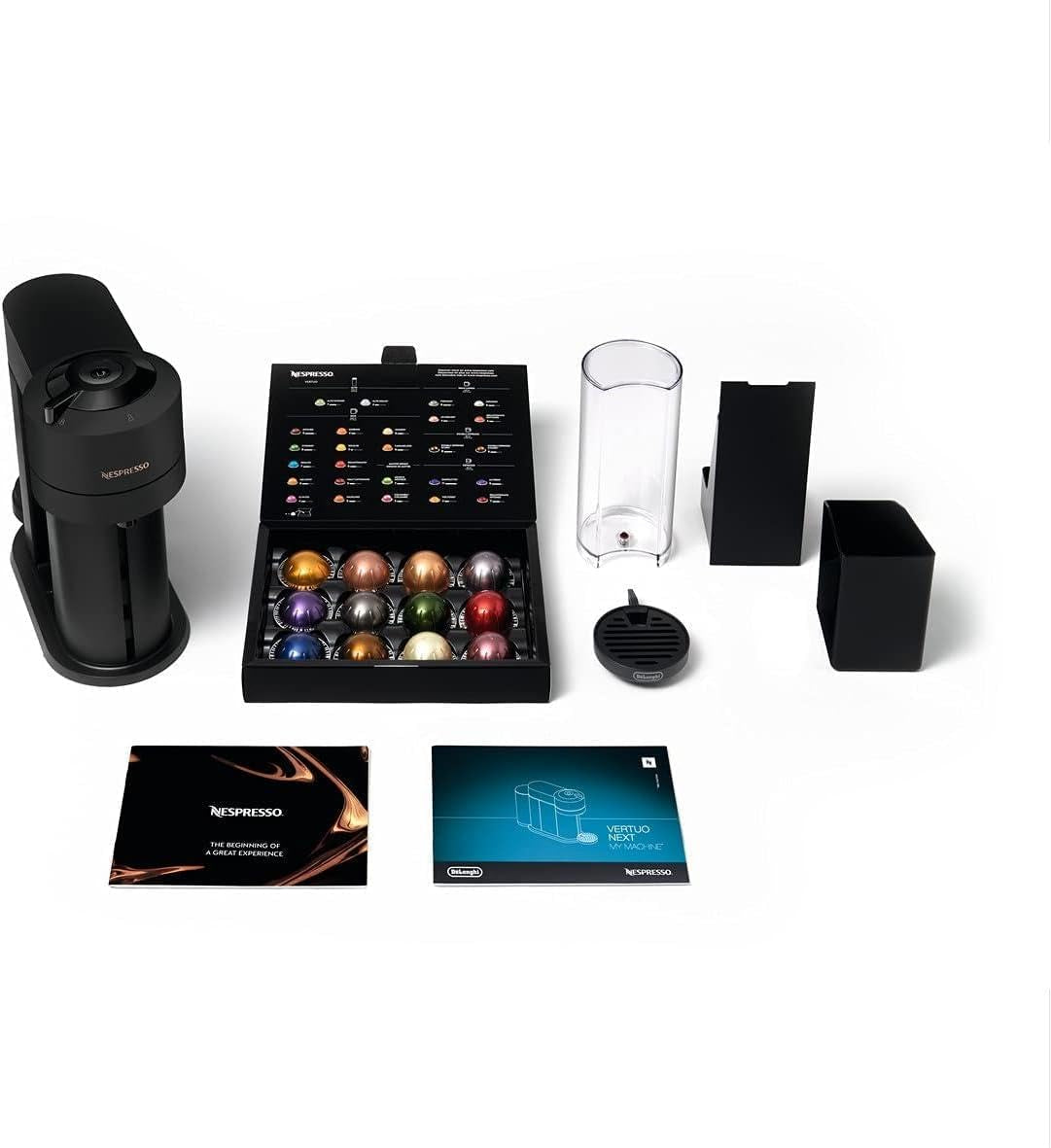 Nespresso kaffemaskin De'Longhi Vertuo Next, ENV120.BM, mattsvart