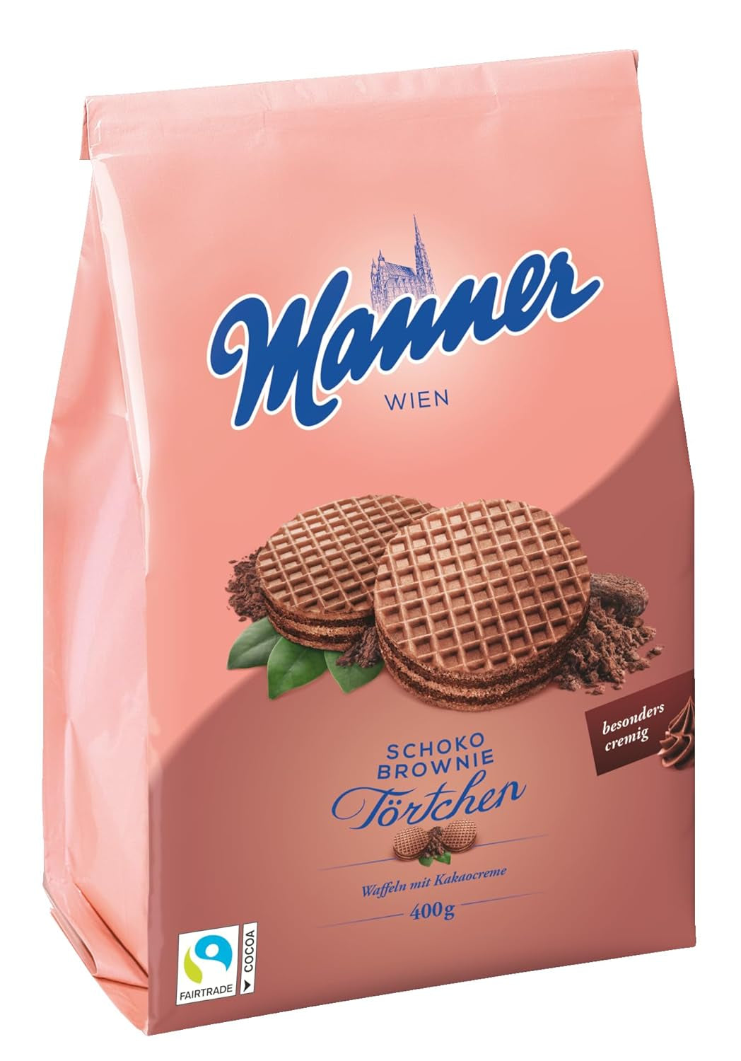 Tarte Manner | Crunchy hasselnötsgrädde kakor | 1 paket (400 g)