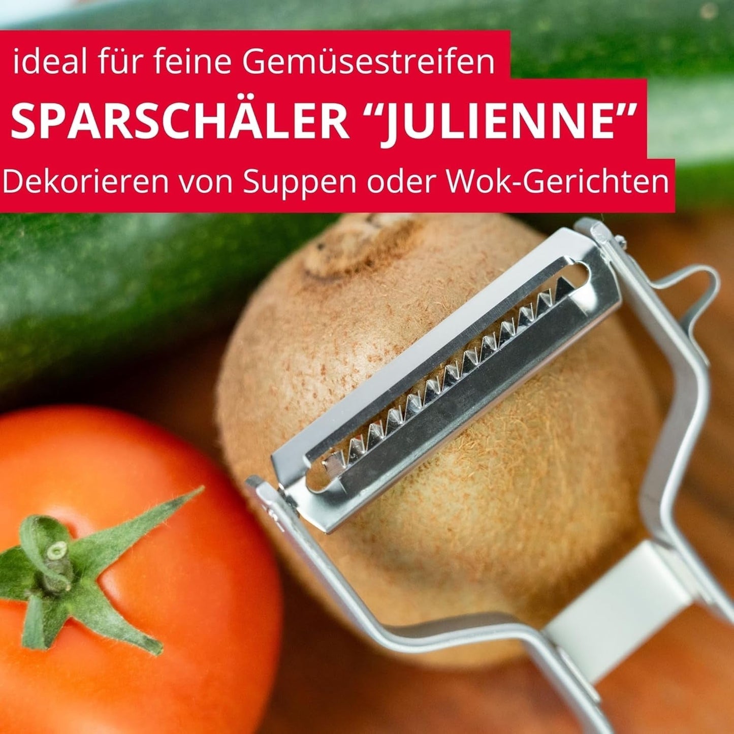 Westmark Julienne Peeler, Rostfritt stål Peeler Naty Shop