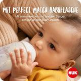 NUK manuell bröstpumpset, mjuk silikonkudde, 2 perfekt kombinerade flaskor, 150 ml Tillbehör Mat och amning Bebe Naty Shop