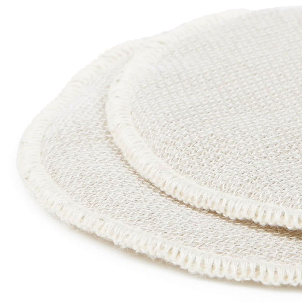 ELANEE Amningsskydd, silver, antibakteriella och tvättbara - Mjuka och uppfriskande Mat och amningstillbehör Bebe Naty Shop