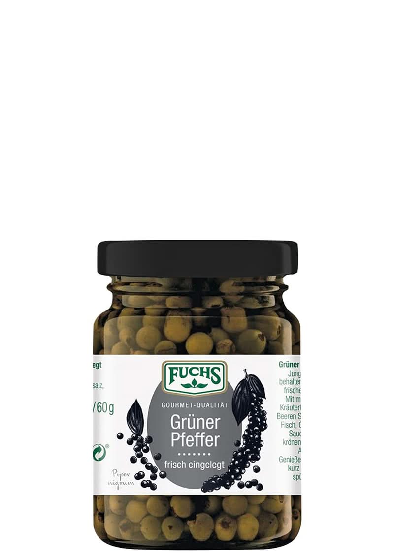 Burk Fuchs Kryddor grön paprika, 100 gram Condimente Naty Shop