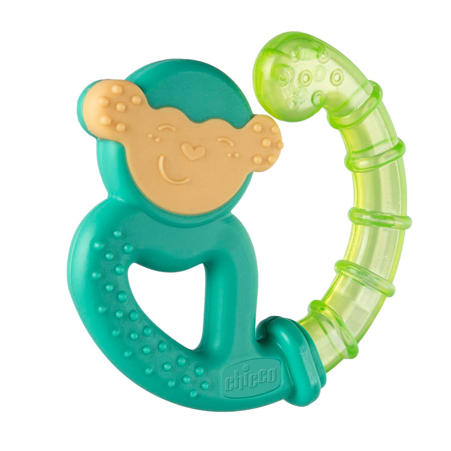 Chicco Fresh&Relax Monkey or Sloth tandring, 4M+, fylld med sterilt vatten