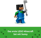 LEGO Minecraft Cherry Blossom Orchard Toy Garden att utforska med solig, sniffer, zombie och bin Gamerpresent för pojkar och flickor 8 år gamla 21260 Byggset Beuche den LEGO-Store