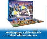 LEGO City adventskalender 2024, adventspresent för barn från 5 år, 24 överraskningar, minifigurer i juloveraller, jultomten och frun jultomten, julklapp 60436 Byggset Besuche den LEGO-Store