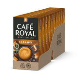 Café Royal Caramel Flavored Kaffee – Nespresso®-kompatibel Kaffeekapseln, krämig, helle Röstung, 100 % Arabica, Rainforest Alliance, 100 Kapseln