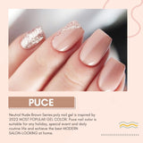 Makartt Poly Nail Extension Gel - Acrylic Extension Gel, Nail Strengthening Gel, Nageldekoration, 50 ml (lila)