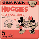 Huggies Ultra Comfort blöjor, storlek 3 (4-9 kg), Disney design, 168 st