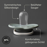 Tommee Tippee Anytime-nappar, 0-6 månader, paket med 6 symmetriska nappar, BPA-fri