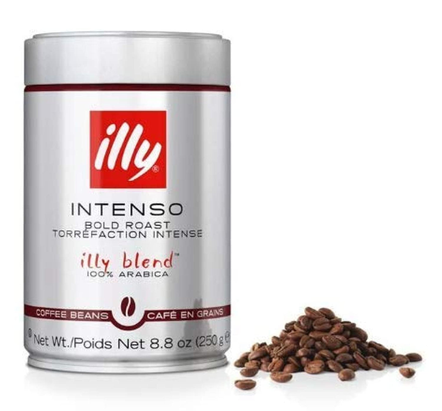 Illy Intenso Bold Rosta hela bönor, 250 g, 2 st