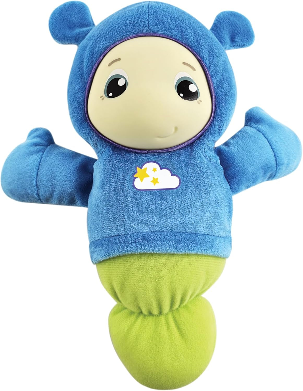 Playskool plysch ljusblå sovleksak lämplig för bebisar från 0 månader. Jucarii Bebe Naty Shop Standardtitel
