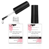Makartt 3D Nail Art Gel - Rhinestone Glue Gel 15G för Nagelnyckelringar, Multifunktionell Nail Sculpture Gel för DIY Nail Design, Nail Sculpture Nagelmodellering hemma (Transparent)