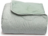 Foppapedretti Notte & Natura Petals täcke med sand, enkelsängstäcke, 100% bomull, tillverkat i Italien Täcken och täcken Naty Shop Sage med kronblad Enkelsäng