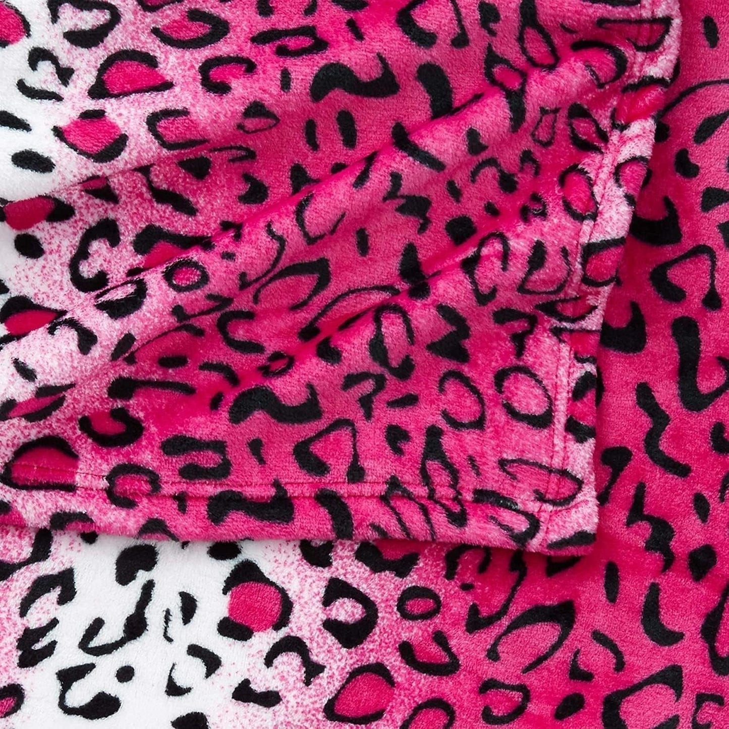 Hem Måste Drottning/Kung Zebra Giraff Safari Djurtryck Hela säsongen Super Mjuk Varm Soffa Sängfilt Säng Storlek Rosa Polyester Rosa Leopard Täcken & täcken Naty Shop