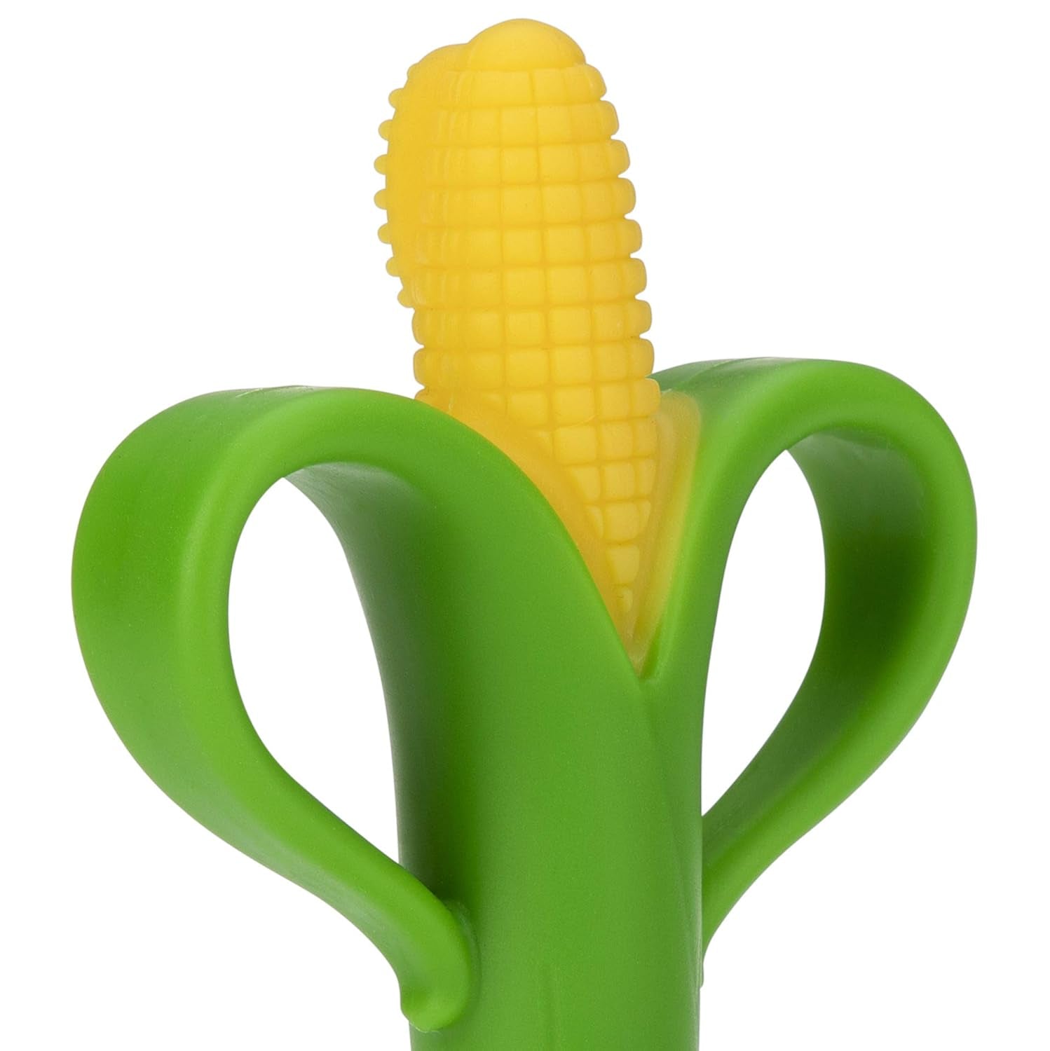 Nuby - Corn Cob Teething Aid - 3M+, Flerfärgad