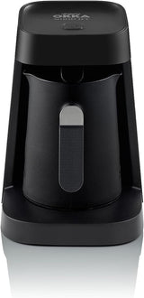 Turkisk kaffebryggare Arzum Okka MINIO JET, 400 W, kapacitet 5 koppar, översvämningsskydd, akustiskt varningssystem, turkisk kaffebryggare, krom