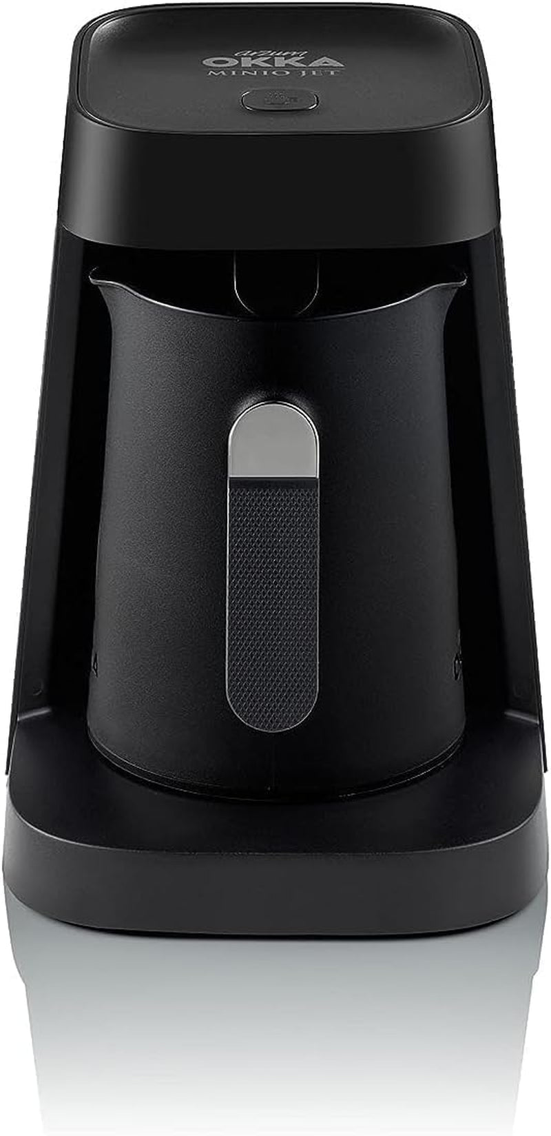 Turkisk kaffebryggare Arzum Okka MINIO JET, 400 W, kapacitet 5 koppar, översvämningsskydd, akustiskt varningssystem, turkisk kaffebryggare, krom