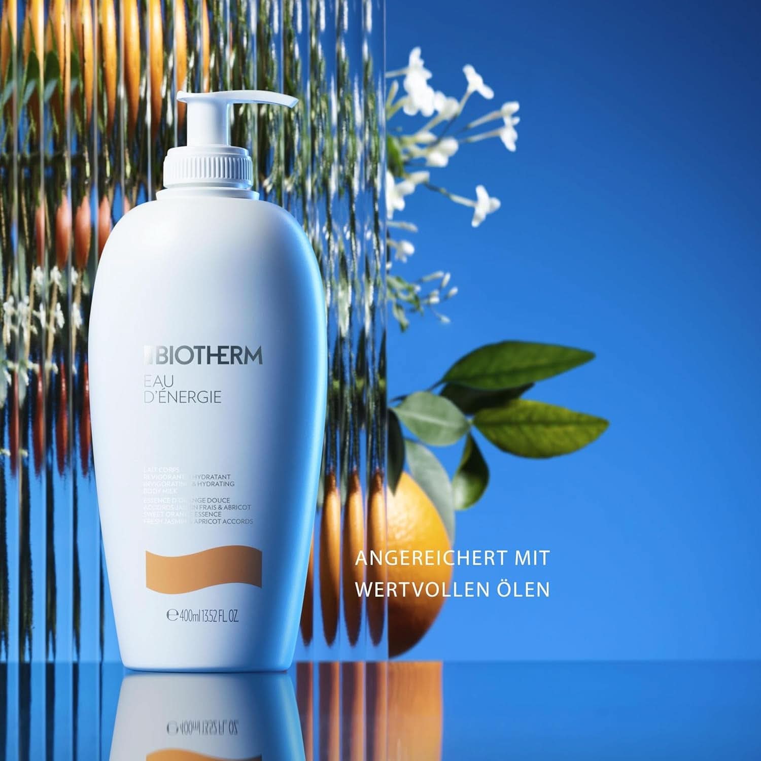 Biotherm Eau D'Énergie, Kroppslotion för alla hudtyper, 400 ml Kosmetika och skönhet Naty Shop