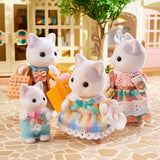 Sylvanian Families - 5738 Milk Cat Family - Dockhusfigurer