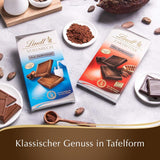 Mörk choklad utan tillsatt socker | Tablett 100g | Den finaste med 55% kakao, glutenfri | Chokladkaka | Chokladpresentset (paket med 4)