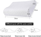 Barnkudde av memory foam 3-12 år Barnkudde Ortopedisk kudde Med memory foam Memory foam kudde Med avtagbar 100% bomulls örngott (3-12 år) Cervikala ortopediska kuddar Naty Shop
