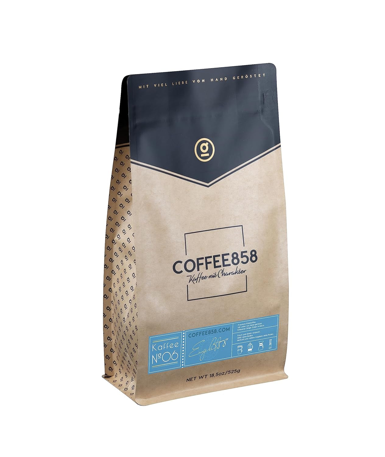 Guatemala kaffebönor (nr 6) - Coffee858s finaste Arabica med ett ursprung (525 g)