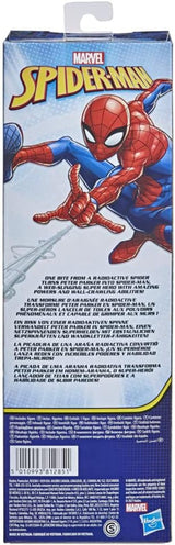 Marvel Titan Hero Series Spider-Man actionfigur 30 cm lång superhjälte med rörliga lemmar Kompatibel med andra Spider-Man-leksaker för barn 5+ actionfigurer Naty Shop