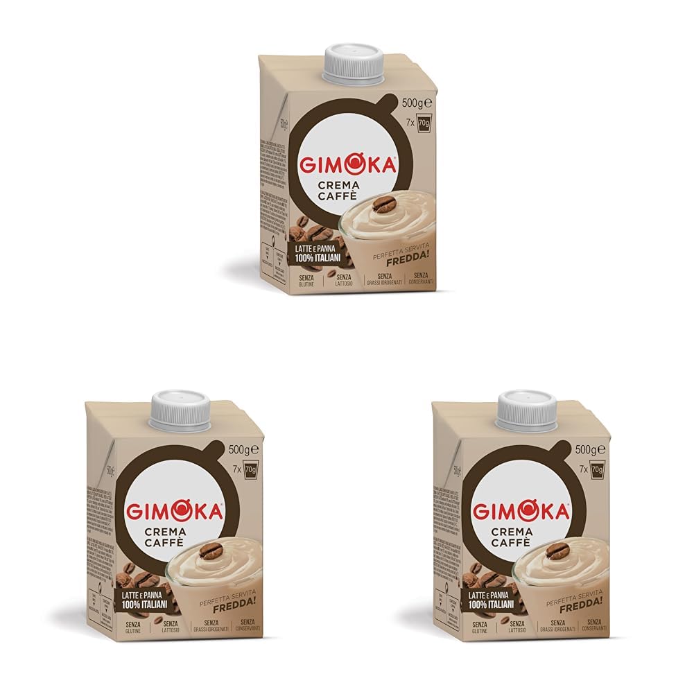 Gimoka Caffe Latte Cream Laktosfri Glutenfri Inga konserveringsmedel