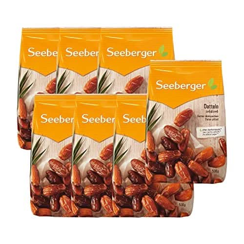 Seeberger, honungssöta dadlar med krämigt kött Naty Shop torkade produkter