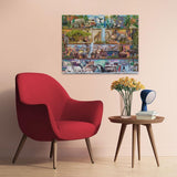 Ravensburger Puzzle 16652 - World of Large Animals - 2000-bitars pussel för vuxna och barn i åldern 14+, designat av Aimee Stewart Puzzle Naty Shop