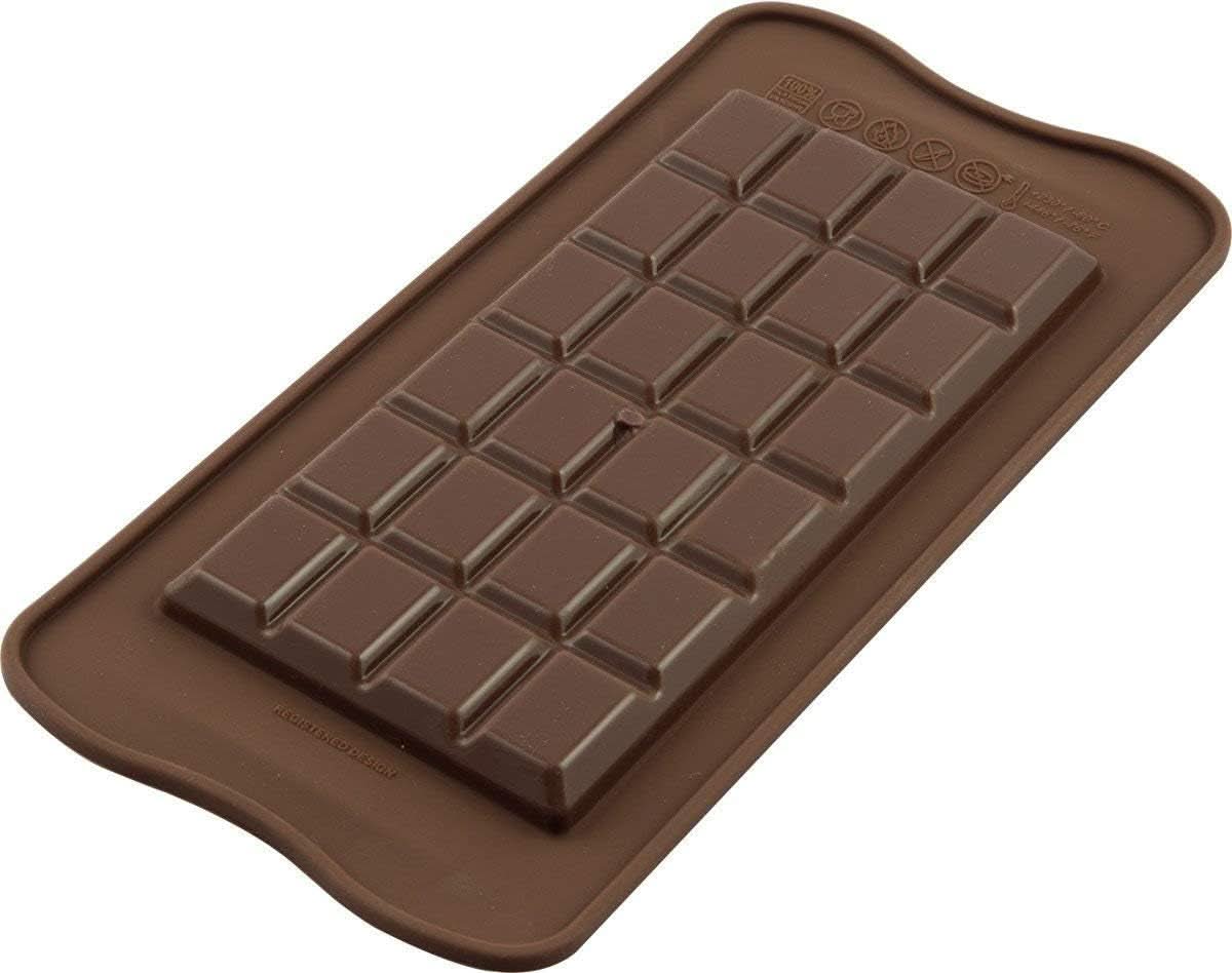 Silikonform Pralin Silikomart kon Ø 2,6 x H 2,8 cm, 7,5 ml, 15 hålrum (SCG20) Kitchen Naty Shop Scg36 Classic Choco Bar