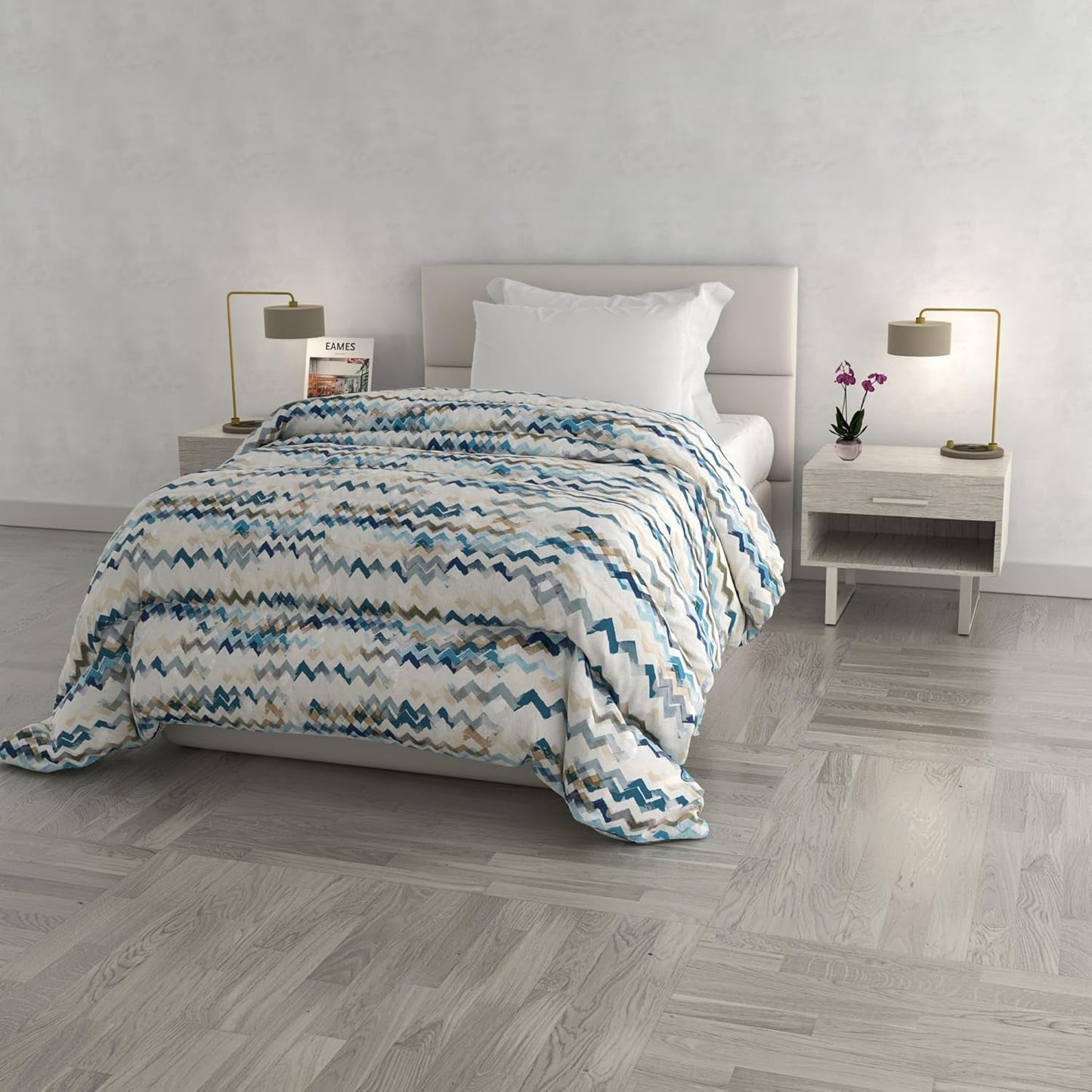Fashionabla vintertäcke, Florens, 260X260Cm Täcken och täcken Naty Shop Modern himmel 170X260Cm